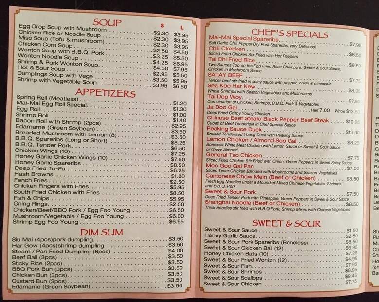 Mai Mai Restaurant - Toronto, ON