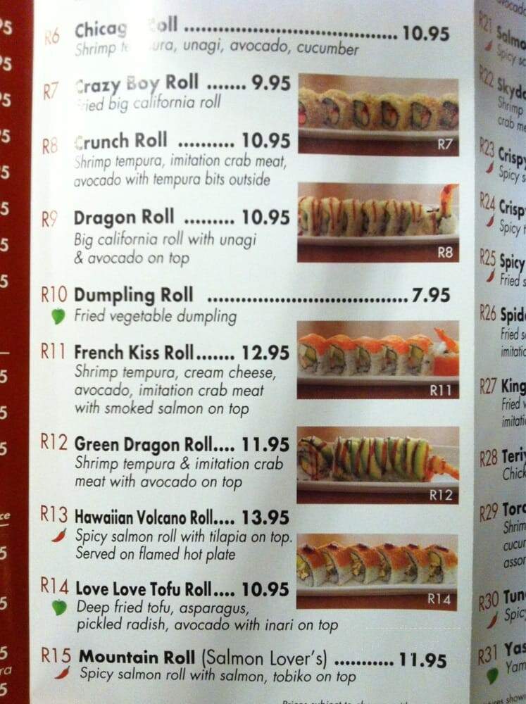 Sushi 2 Go - Toronto, ON menu_pic