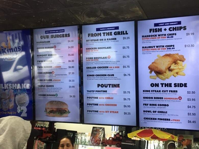 King's Park Souvlaki Place - Toronto, ON menu_pic