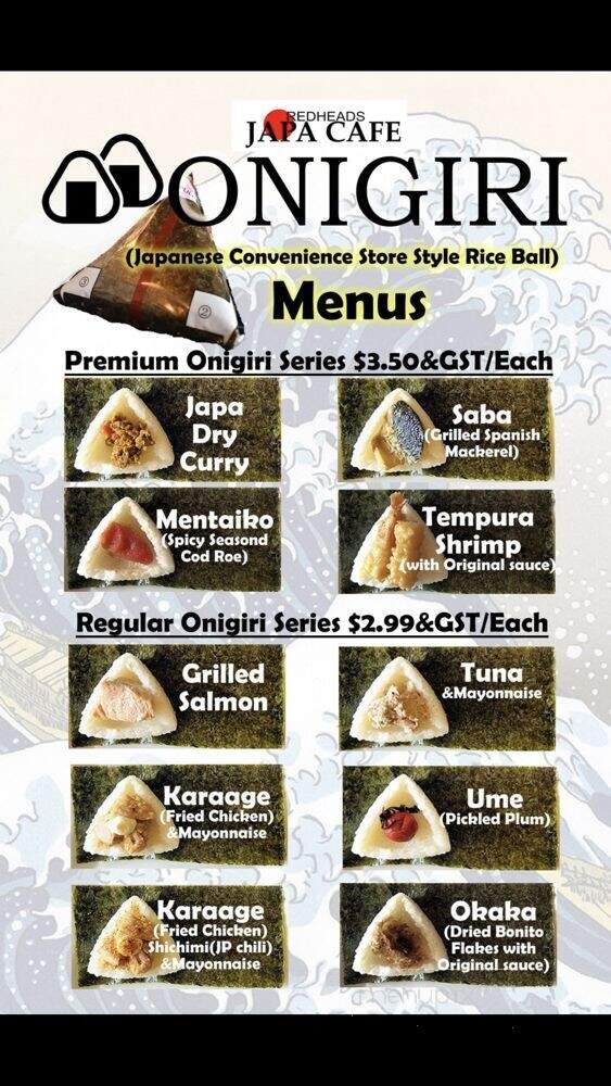Redheads Bagel Cafe - Calgary, AB menu_pic
