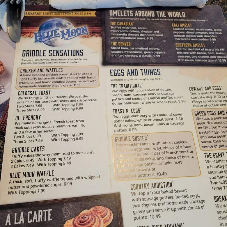 Blue Moon Restaurant - Wilkie, SK menu_pic