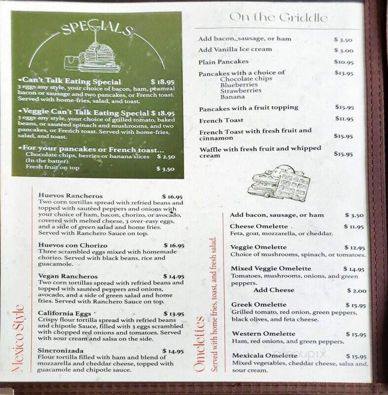 Kos Bar & Grill - Toronto, ON menu_pic