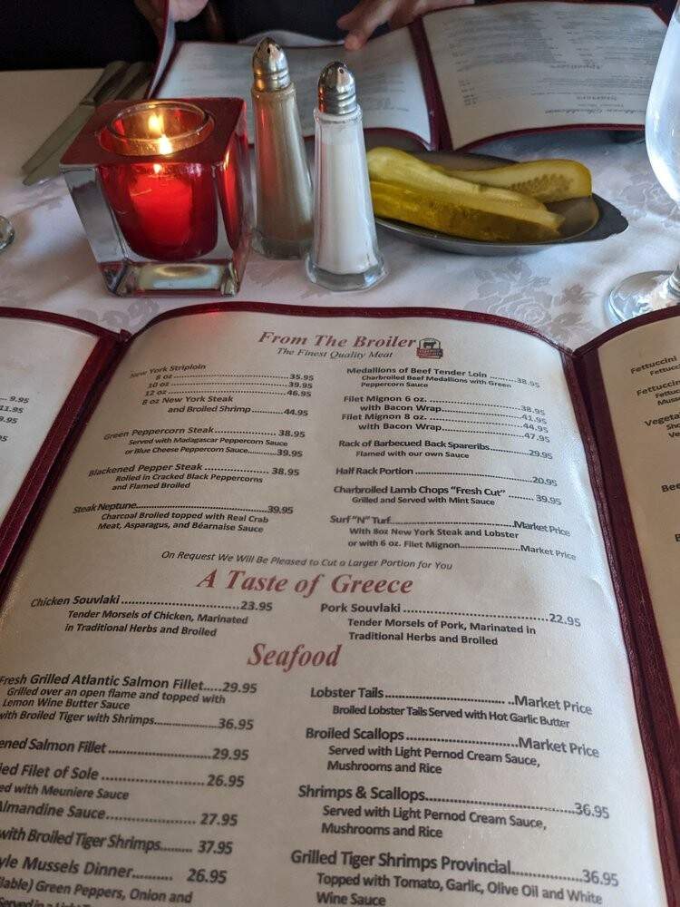 Blackhorn Steakhouse - Toronto, ON menu_pic