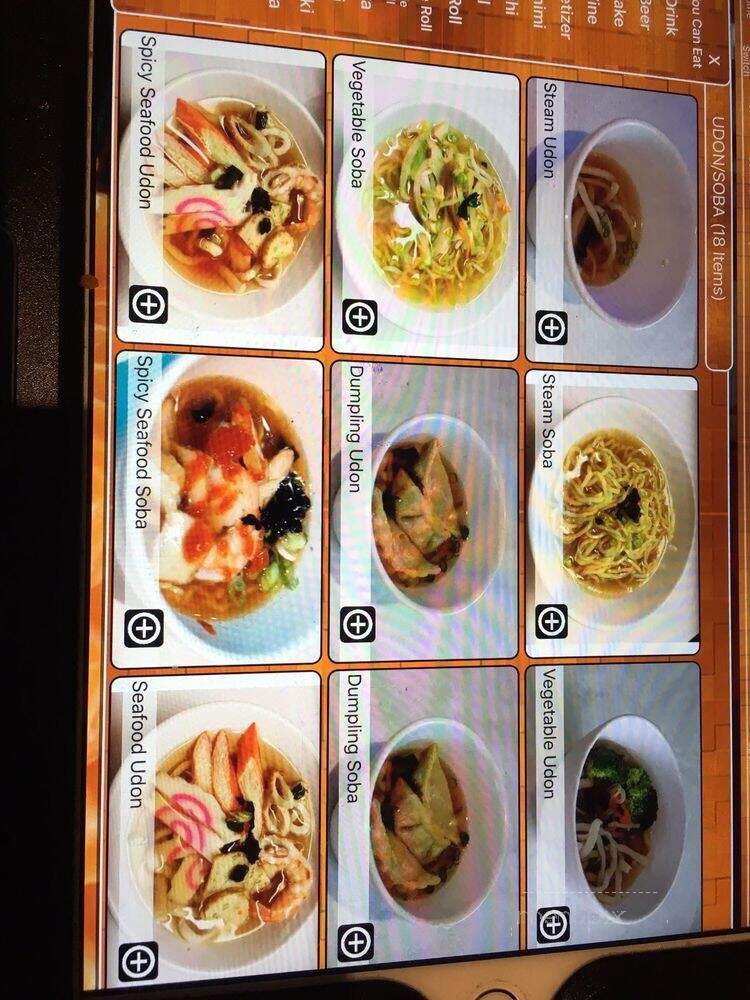 Hockey Sushi - Vaughan, ON menu_pic