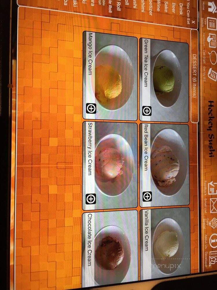 Hockey Sushi - Vaughan, ON menu_pic