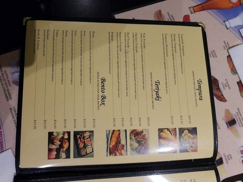 Yumi Japanese Restaurant - Toronto, ON menu_pic