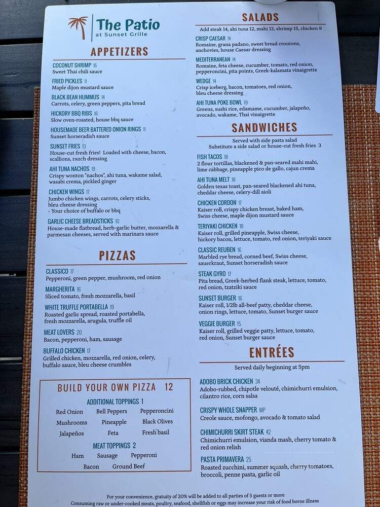 Green Roof Restaurant - Saint Thomas, ON menu_pic