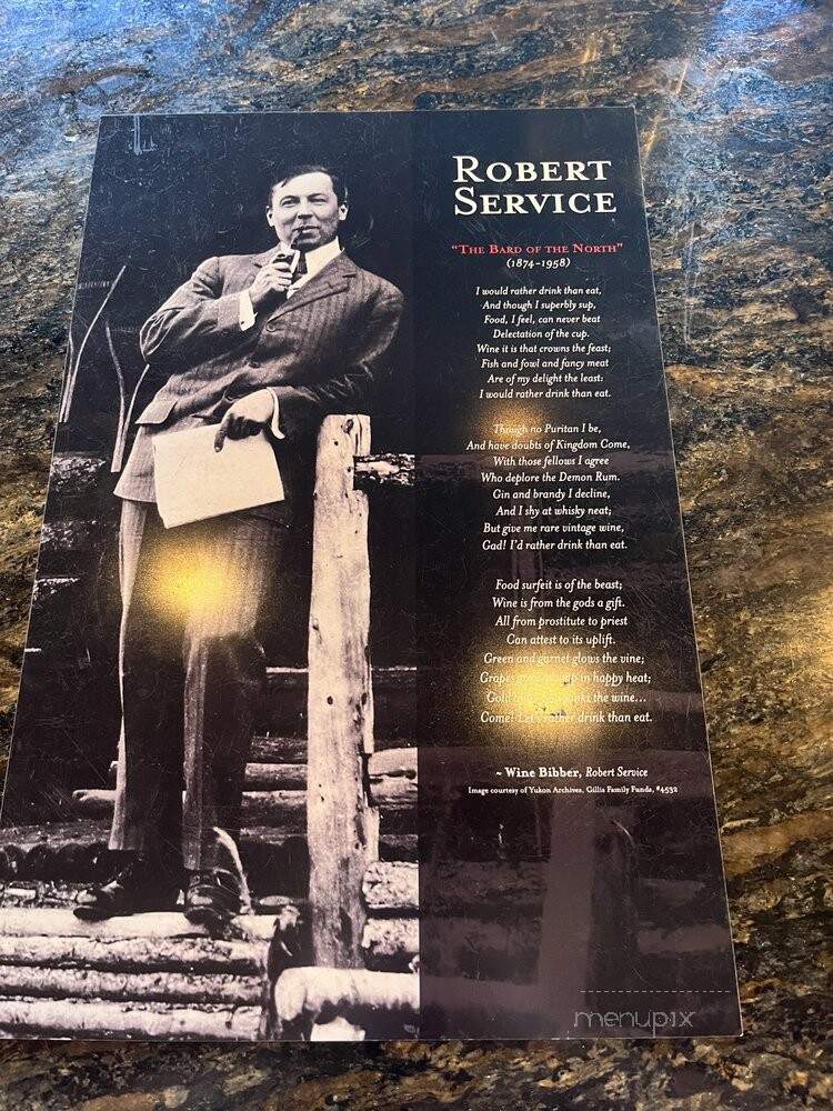 Bard and Banker - Victoria, BC menu_pic