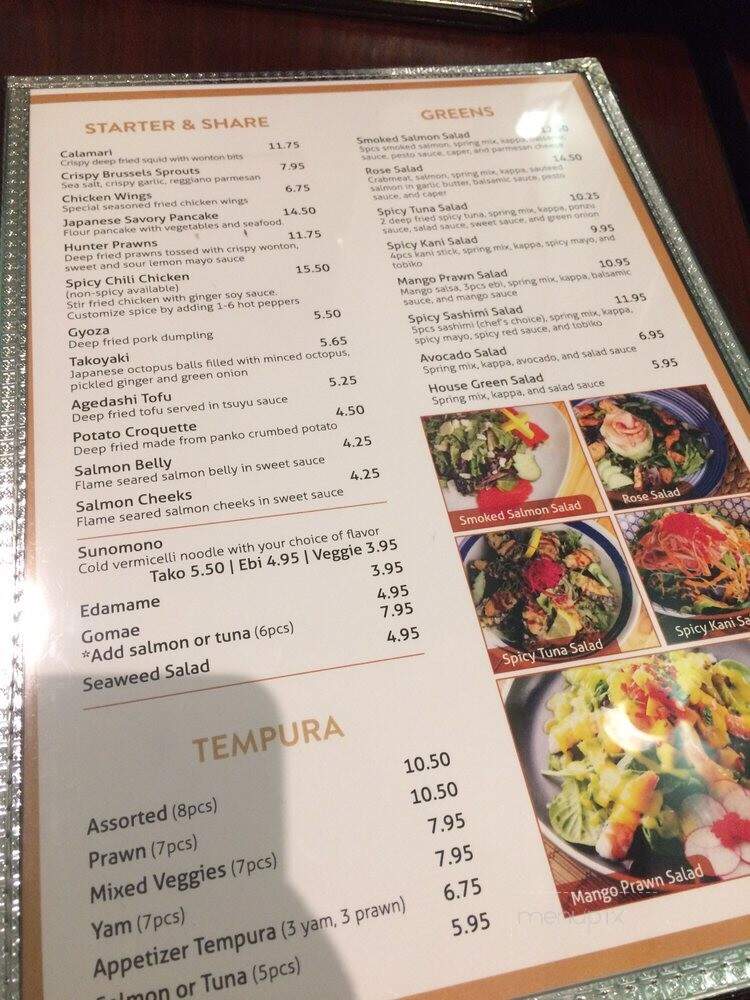 I Love Sushi - Coquitlam, BC menu_pic