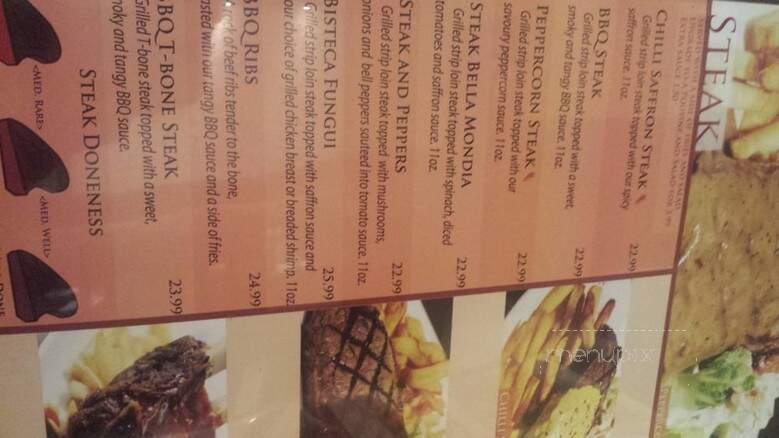 Kara Mia Restaurant - Halal - Vaughan, ON menu_pic