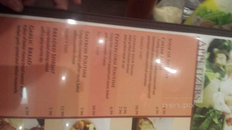 Kara Mia Restaurant - Halal - Vaughan, ON menu_pic