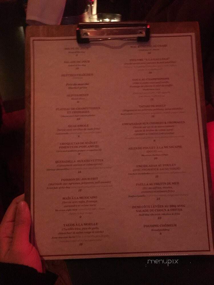 Santos - Montreal, QC menu_pic