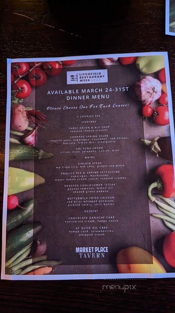 Crescent Town Restaurant & Tavern - Toronto, ON menu_pic