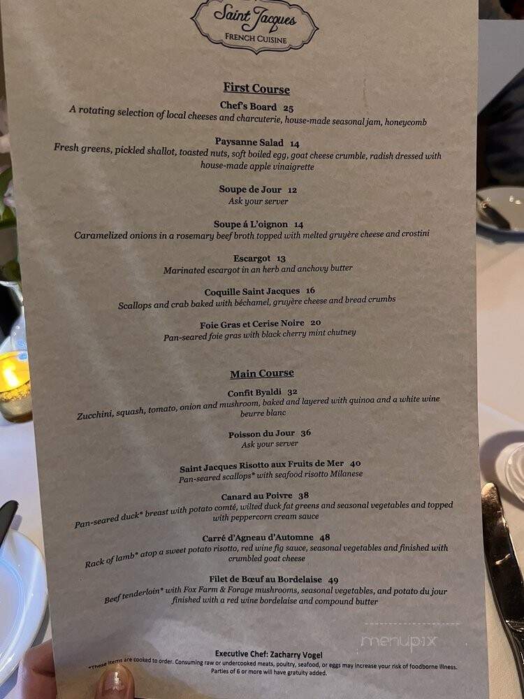 Resto Pub - Saint-Jacques, QC menu_pic