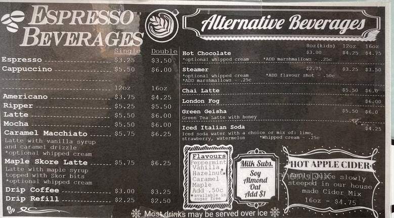 Rocky Mountain Bagel Company - Canmore, AB menu_pic