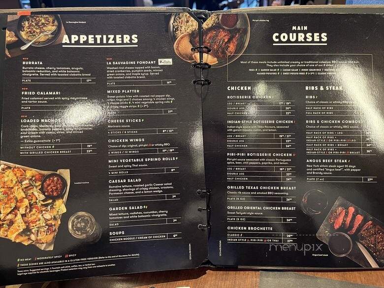 Rotisserie St Hubert - Montreal, QC menu_pic