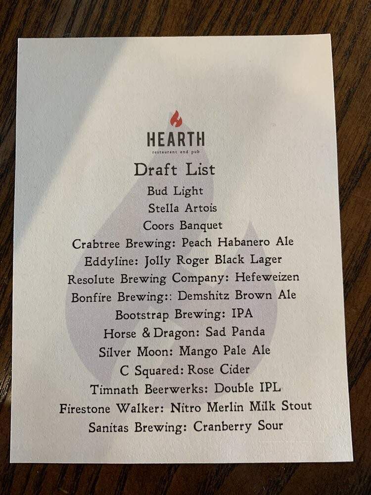 Log'n Hearth Restaurant - Columbia-Shuswap, BC menu_pic