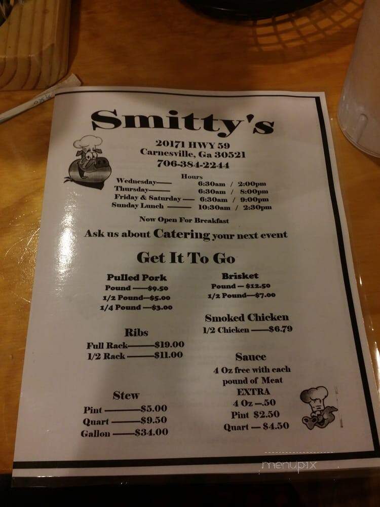 Smitty's Family Restaurant - Lethbridge, AB menu_pic