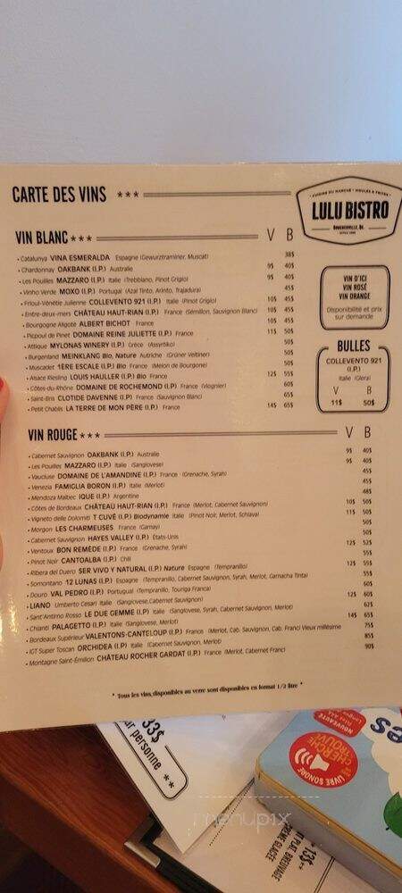 Lulu Bistro - Boucherville, QC