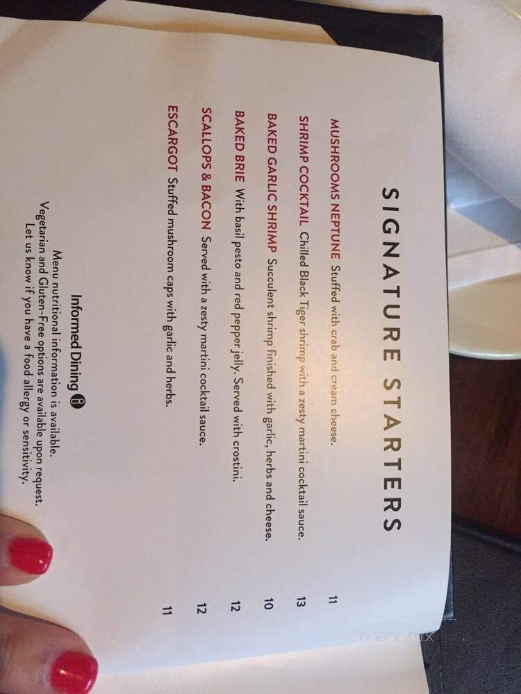 Keg Steakhouse & Bar - Brandon, MB menu_pic