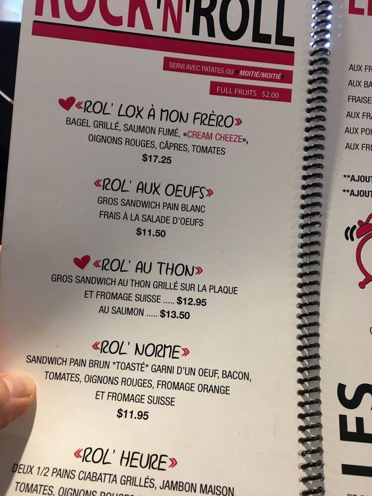 Reveil-Matin - Rosemere, QC menu_pic
