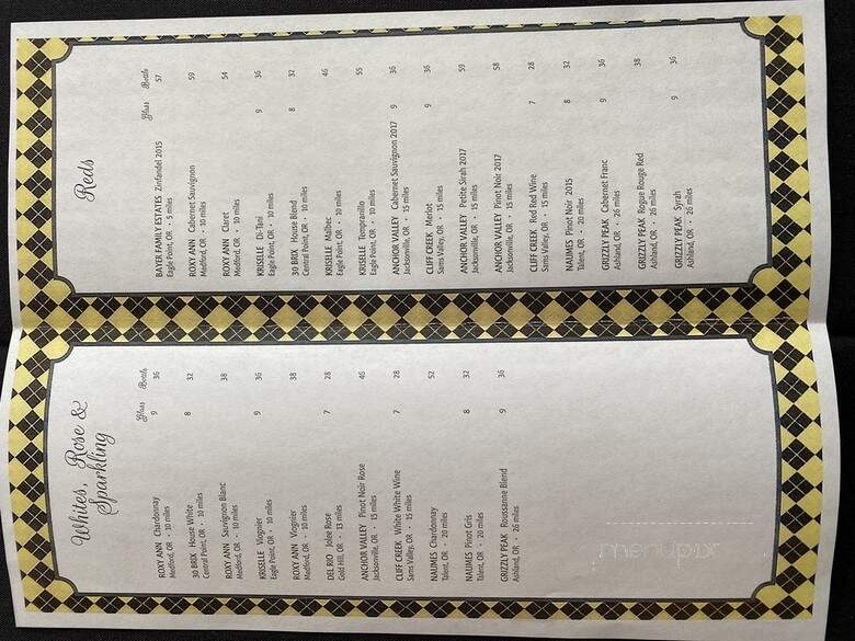 Eagle Point Restaurant - La Ronge, SK menu_pic
