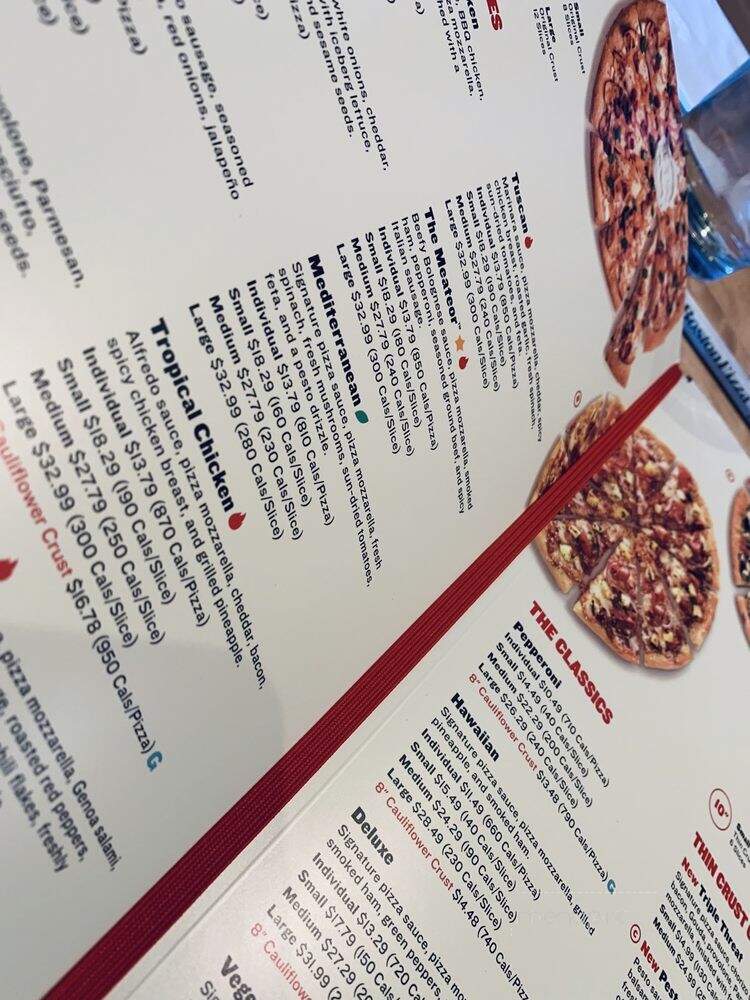 Boston Pizza - Mississauga, ON menu_pic
