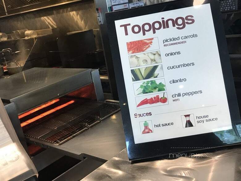 Tang Restaurant - Calgary, AB menu_pic