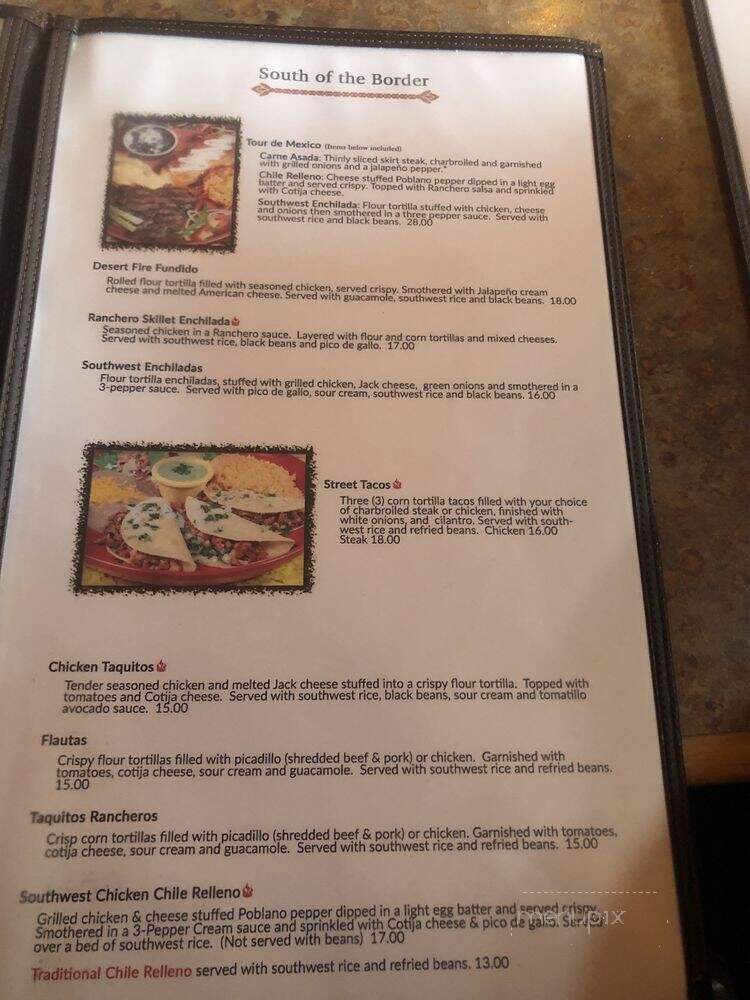 Azteca Grill - Coeur D'Alene, ID menu_pic