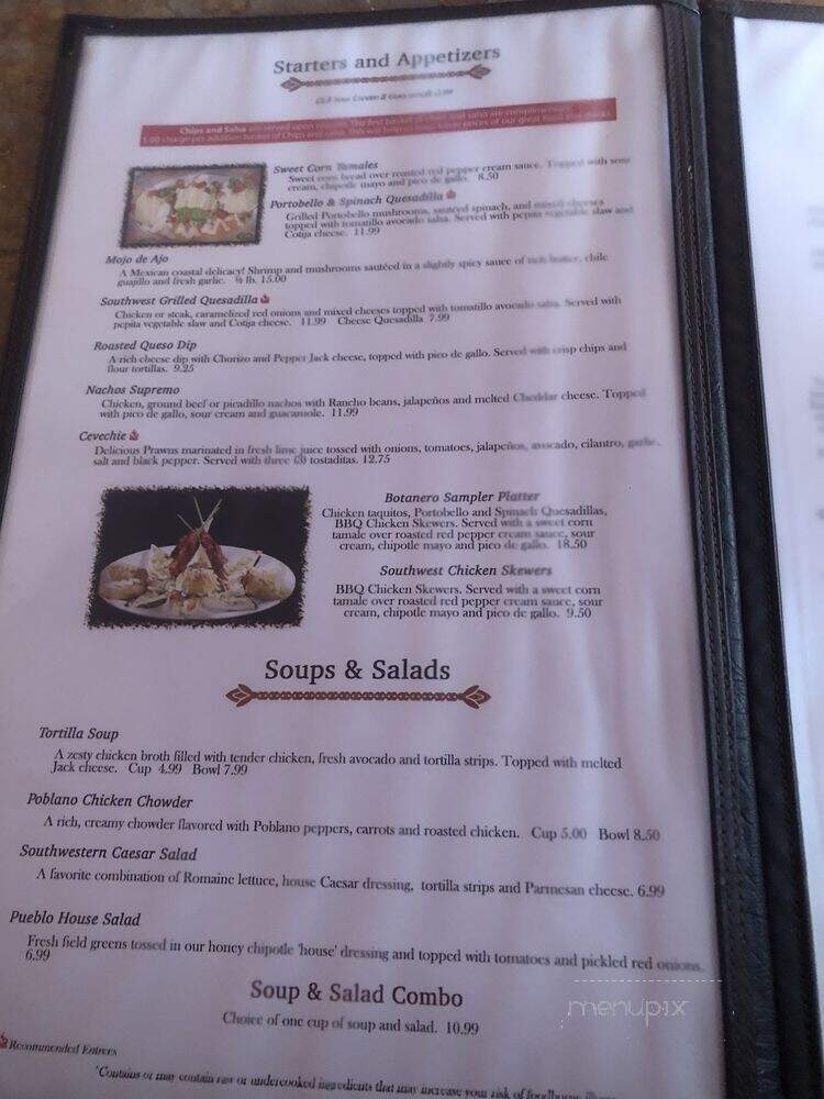 Azteca Grill - Coeur D'Alene, ID menu_pic