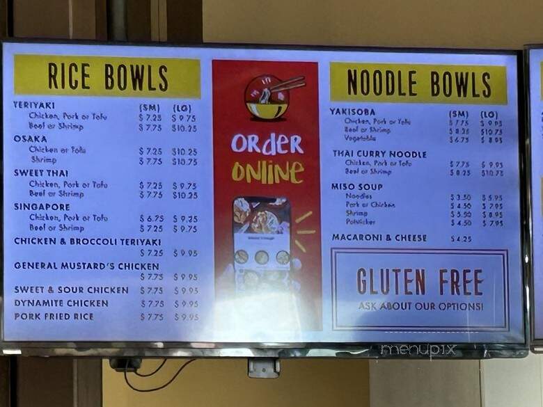 Noodle Express - Hayden, ID menu_pic