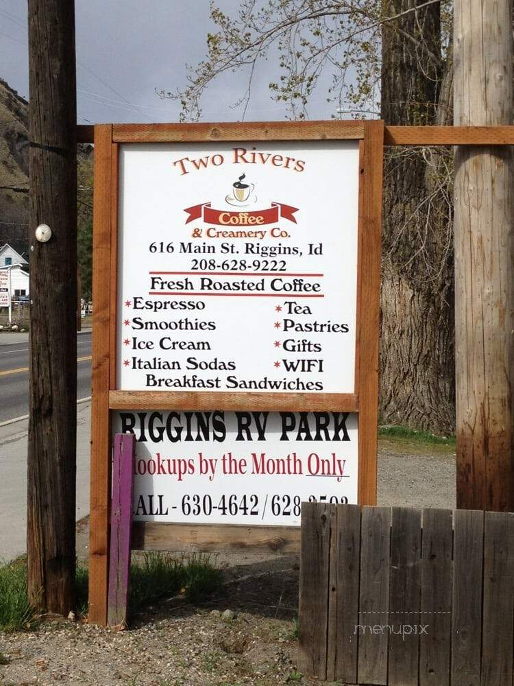 T & J's Espresso - Riggins, ID menu_pic