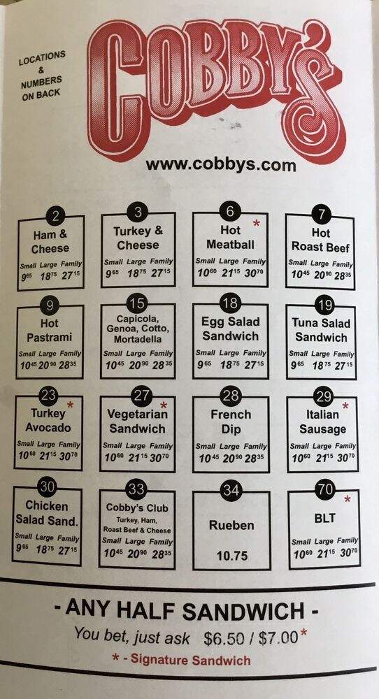 Cobby's Sandwich Shops - Boise, ID