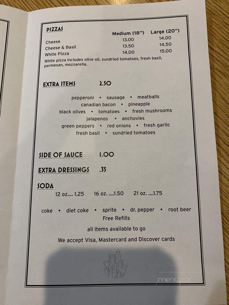 Guido's Original New York - Boise, ID menu_pic