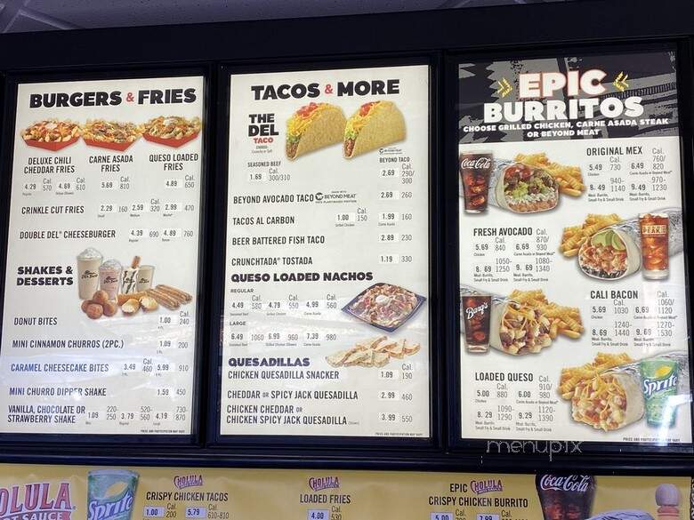 Deltaco - Boise, ID menu_pic