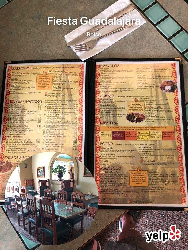 Fiesta Guadalajara - Boise, ID menu_pic