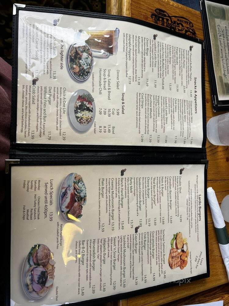 Lardo Grill & Saloon - Mccall, ID menu_pic