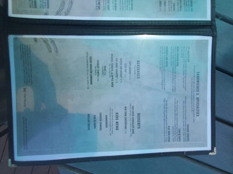 McCall Brewing Co - Mccall, ID menu_pic