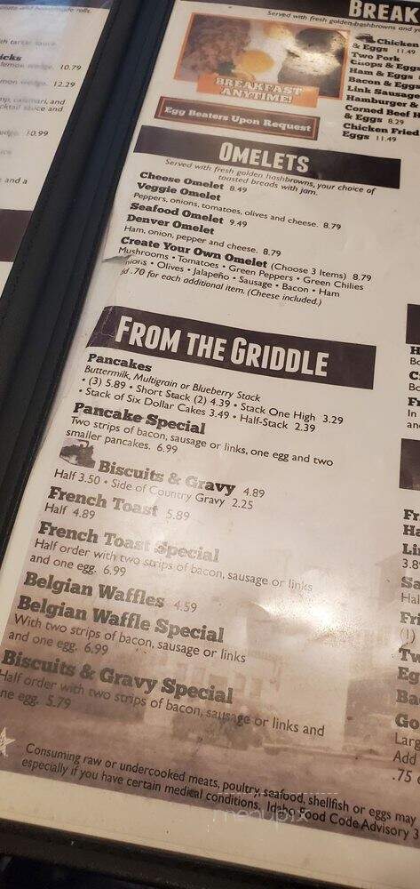 Depot Grill - Twin Falls, ID menu_pic