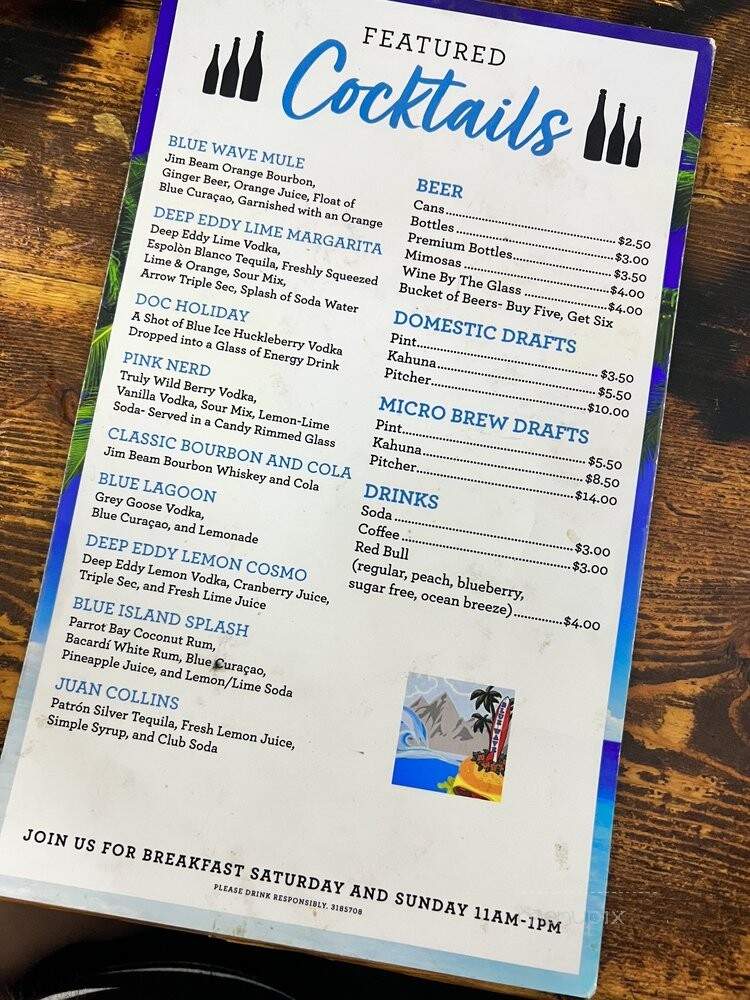 Blue Wave - Idaho Falls, ID menu_pic