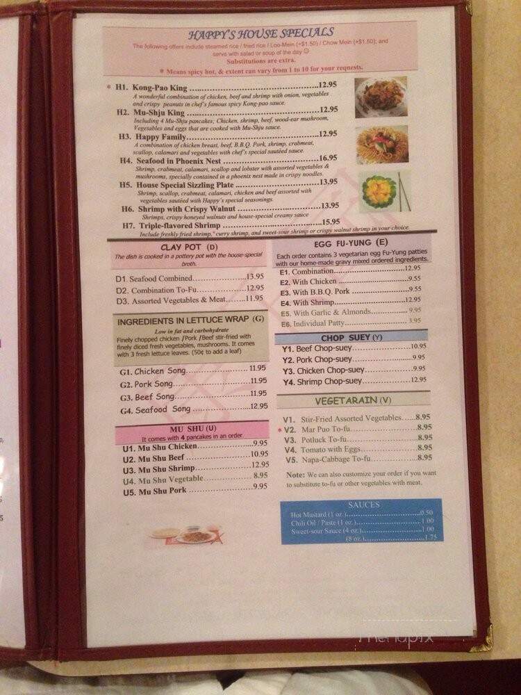 Happy's Chinese Restaurant - Idaho Falls, ID