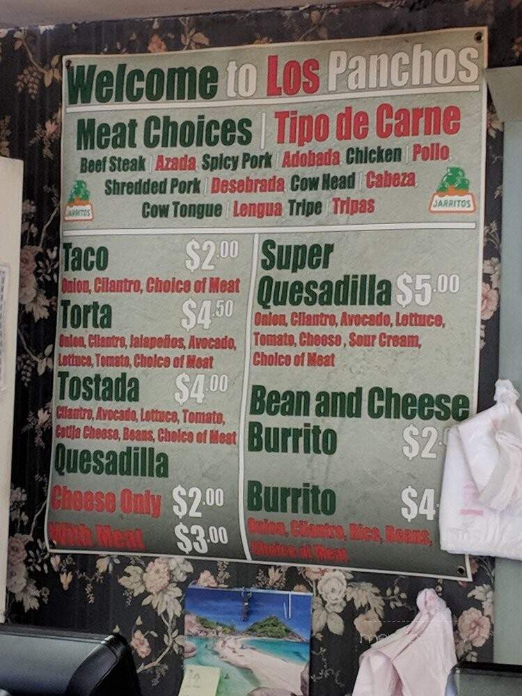 Los Panchos Bakery - Idaho Falls, ID menu_pic