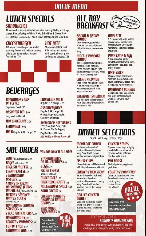 5 & Diner - Idaho Falls, ID menu_pic