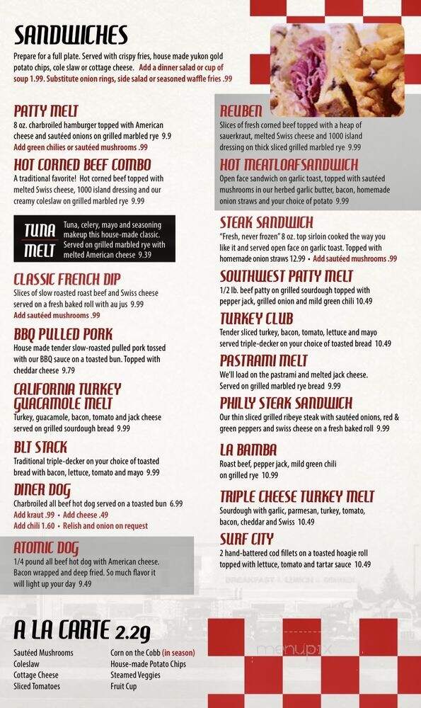 5 & Diner - Idaho Falls, ID menu_pic