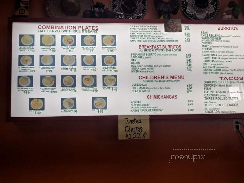 Ramirez Mexican Food - Rexburg, ID menu_pic