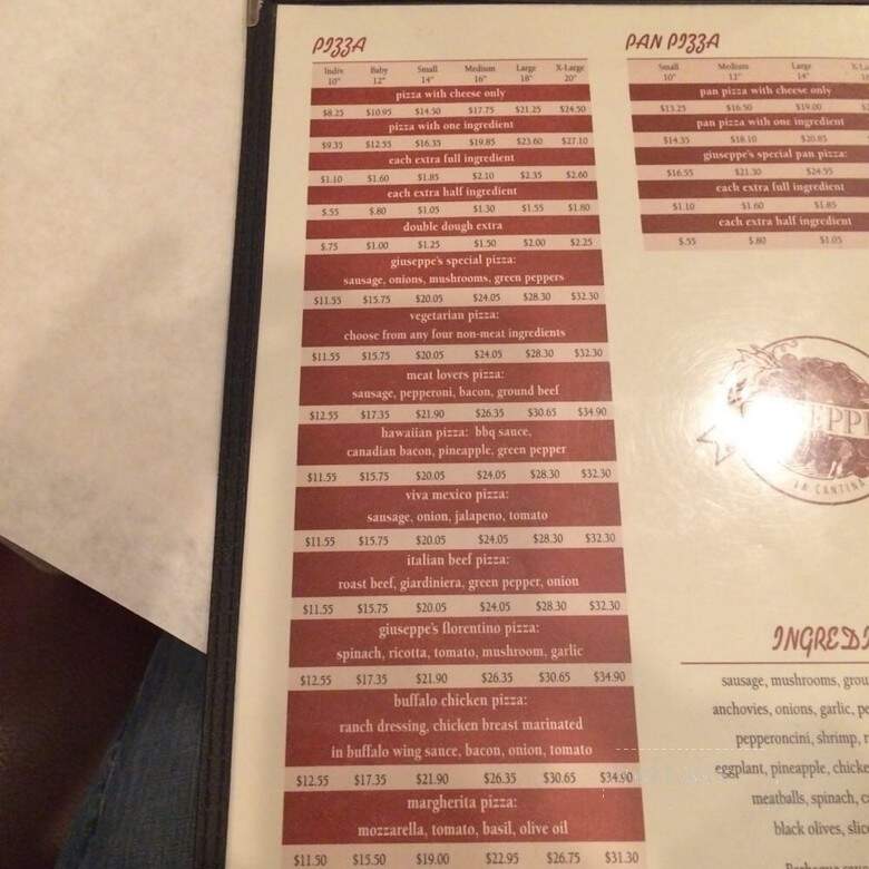 Giuseppe's La Cantina - Des Plaines, IL