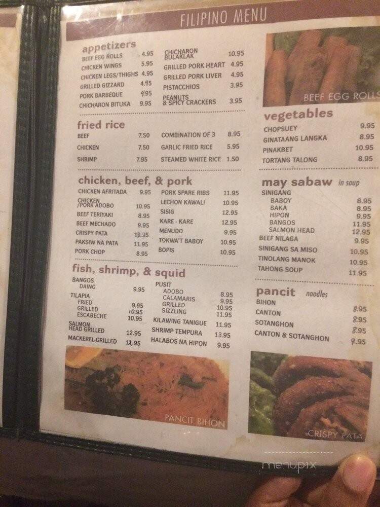 Hiromi's Oriental Restaurant - Chicago, IL menu_pic