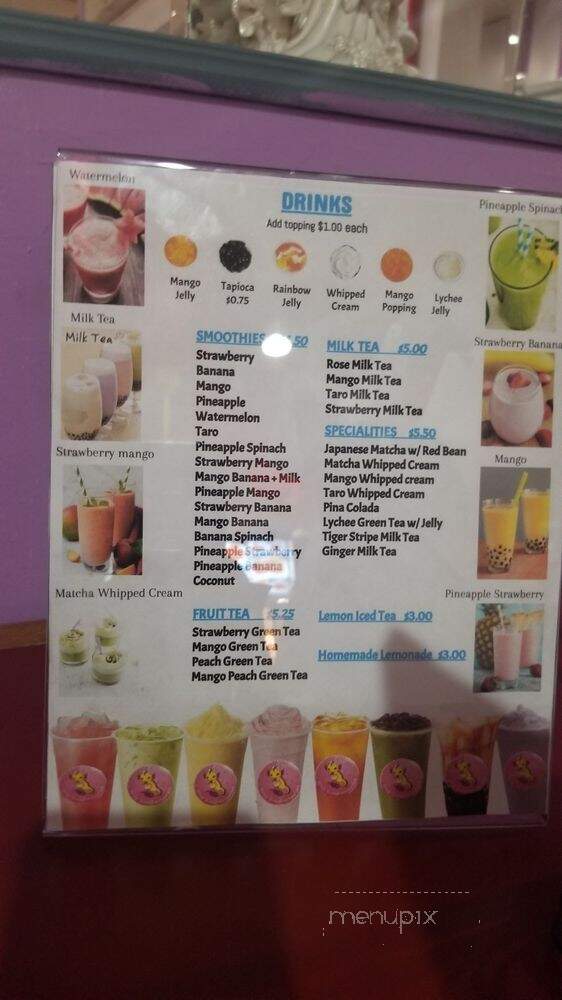Hong Kong Restaurant - Aurora, IL menu_pic