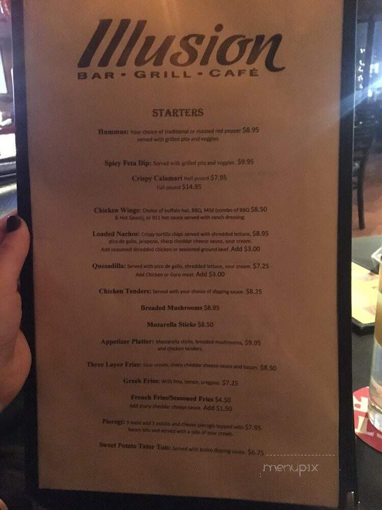 Illusion Cafe Inc - Des Plaines, IL menu_pic