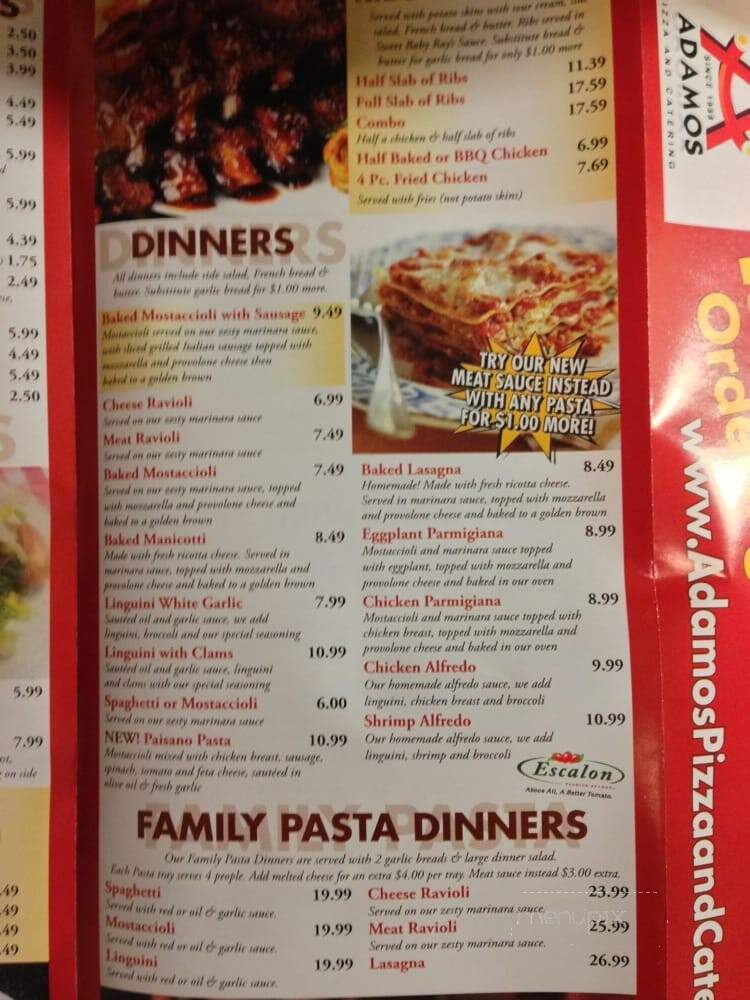 Adamo's Italian Catering - Naperville, IL